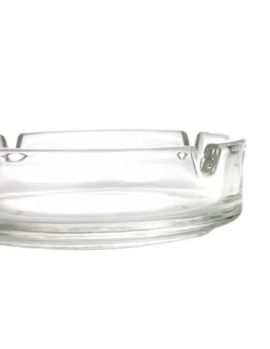 Petit cendrier empilable en verre Olympia (lot de 24)