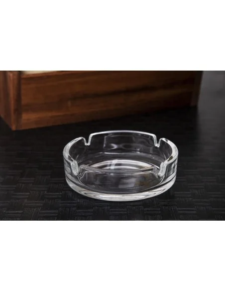 Petit cendrier empilable en verre Olympia (lot de 24)