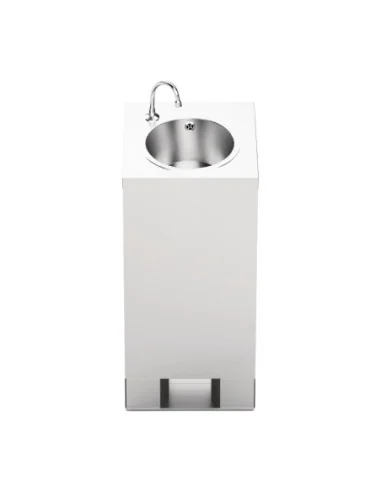 Station de lavage des mains mobile avec crédence IMC 10L