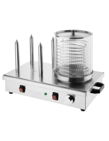 Chauffe-saucisses Buffalo 4 plots