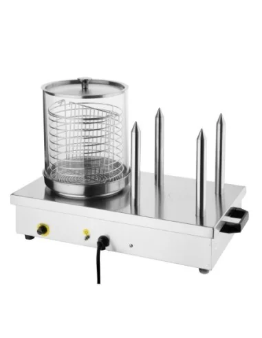 Chauffe-saucisses Buffalo 4 plots