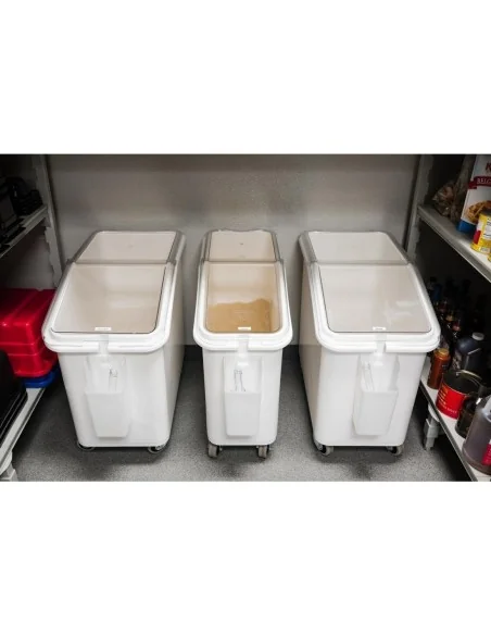 Bac à ingrédients mobile Cambro blanc 81L