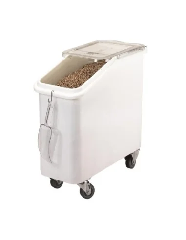 Bac à ingrédients mobile Cambro blanc 81L