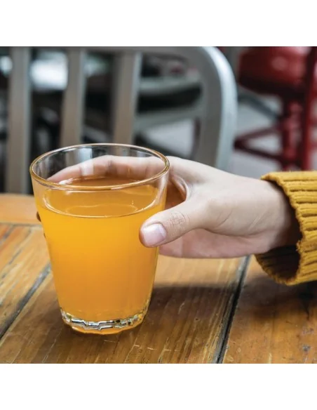 Gobelets en verre trempé Olympia 350ml (lot de 12)