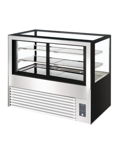 Vitrine service arrière réfrigérée Polar Série U 1500mm