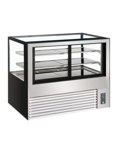 Vitrine service arrière réfrigérée Polar Série U 1500mm