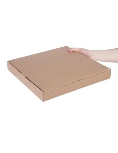 Cartons à pizza kraft Fiesta Compostable 35cm (Lot de 50)
