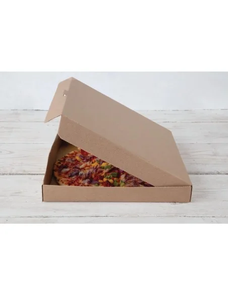 Cartons à pizza kraft Fiesta Compostable 35cm (Lot de 50)