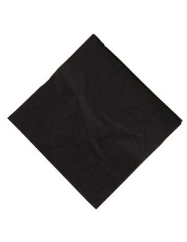 Serviettes cocktail noires 250mm (Lot de 2000)