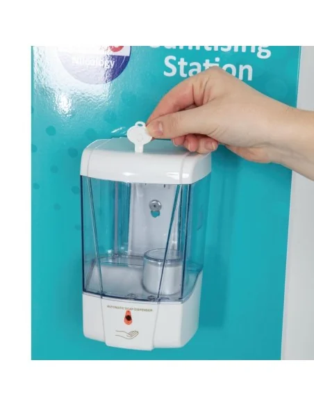 Station de désinfection sans contact