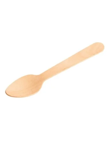 Petites cuillères en bois Fiesta 110mm
