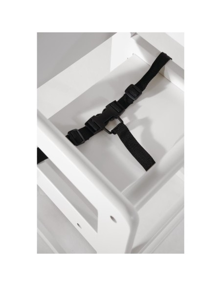 Chaise haute en bois blanche Bolero