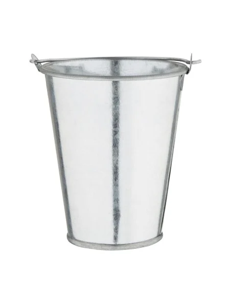 Seau rond en acier galvanisé Olympia