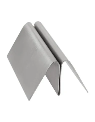 Porte-menu en acier inoxydable Olympia