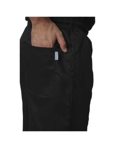Pantalon de cuisine mixte Whites Vegas noir 3XL