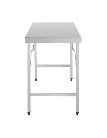 Table pliante inox Vogue 1200mm