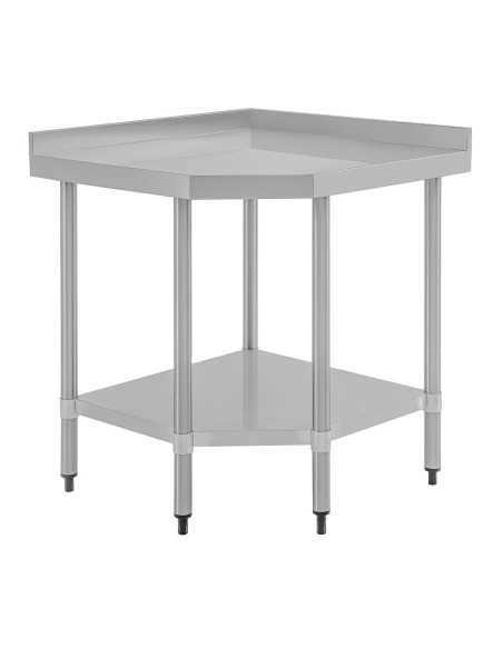 Table d'angle inox Vogue 600mm