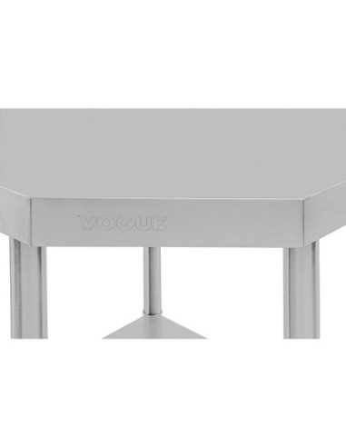 Table d'angle inox Vogue 600mm