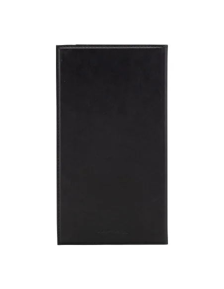 Porte-addition en cuir Securit Classic noir