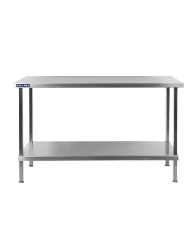 Table centrale en inox soudée Holmes 1800 mm