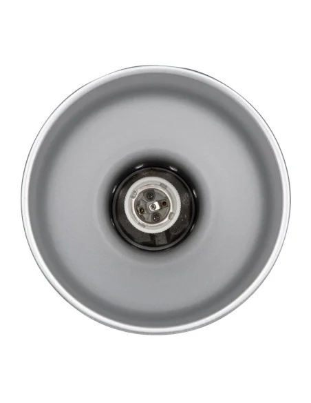 Lampe chauffante rétractable Buffalo finition métal brossé