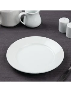 Assiettes à bord large Olympia Athena 202mm (Lot de 12) 2