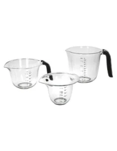 Pichets doseurs KitchenAid noirs (lot de 3)
