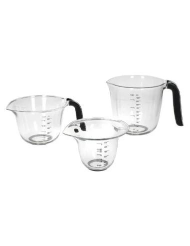 Pichets doseurs KitchenAid noirs (lot de 3)