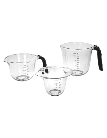 Pichets doseurs KitchenAid noirs (lot de 3)