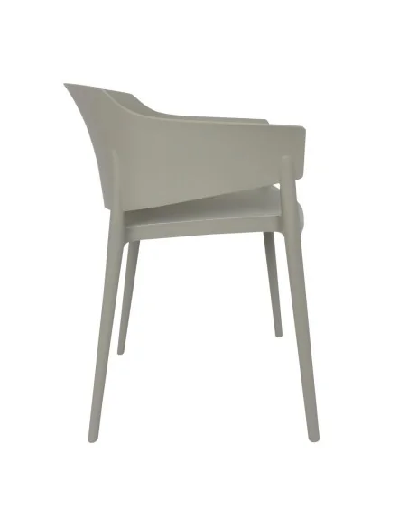 Fauteuils Lorenzo Café Bolero gris (lot de 2)