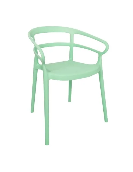 Fauteuils Bolero Mateo Café vert menthe (lot de 2)