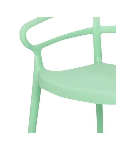 Fauteuils Bolero Mateo Café vert menthe (lot de 2)