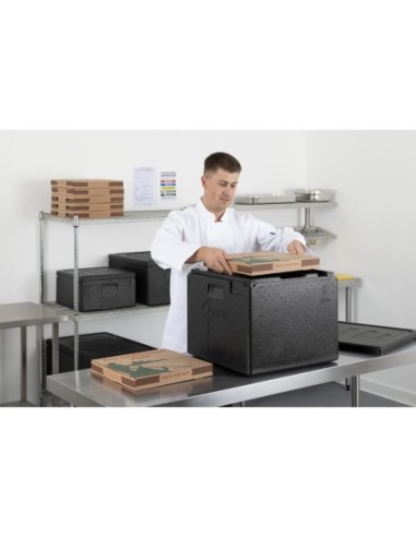 Conteneur pour 8 pizza isotherme EPP Vogue 59L