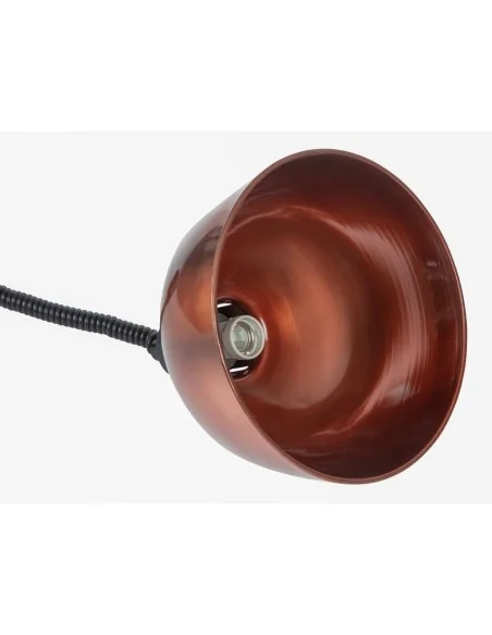 Lampe chauffante dôme rétractable Buffalo finition cuivre
