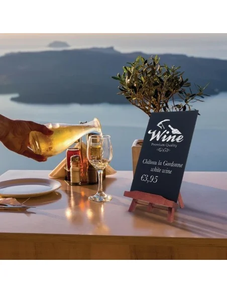 Petit chevalet de table avec ardoise A4 Securit 