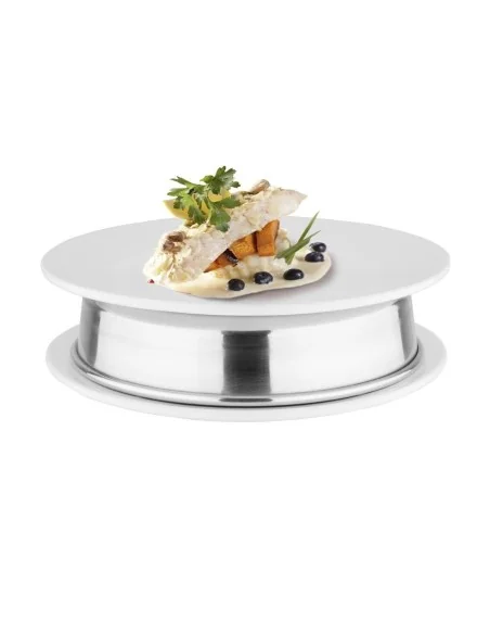 Cercle à assiette en aluminium Vogue