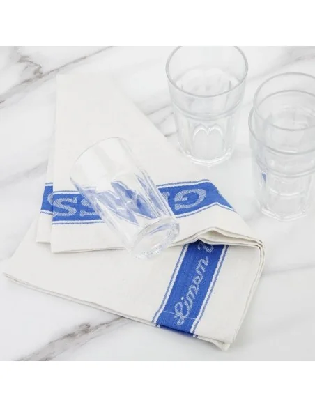 Essuie-verres Vogue bleus