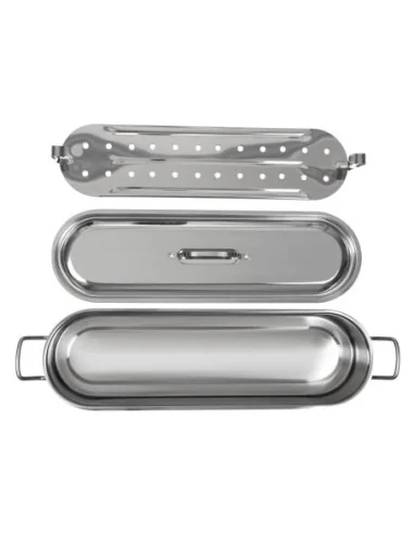 Poissonnière en acier inoxydable Kitchen Craft 29cm