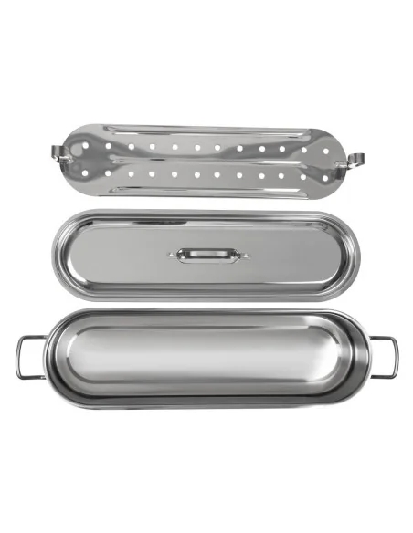 Poissonnière en acier inoxydable Kitchen Craft 29cm