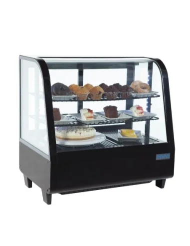 Vitrine réfrigérée de comptoir 100L Polar Série C noire