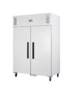 Armoire réfrigérée positive GN double porte blanche Polar Série G 1200L 2