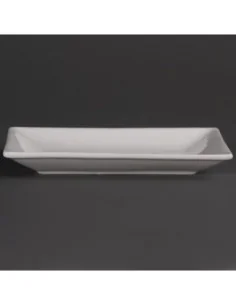 Plat rectangulaire de service 200 x 130mm Olympia (Lot de 6) 2