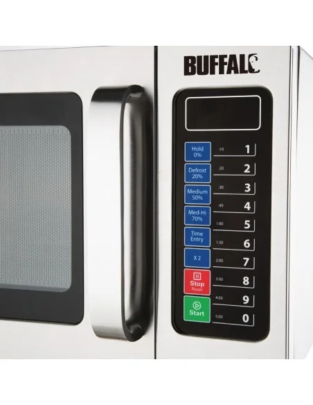 Micro-ondes professionnel programmable Buffalo 25L 1000W