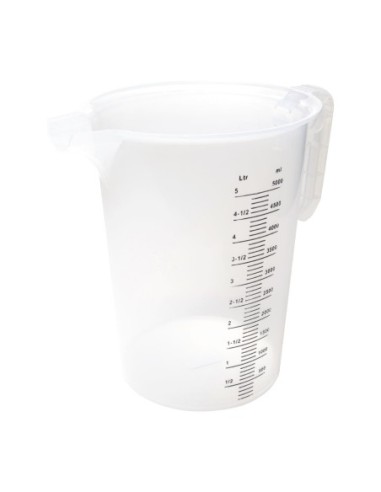 Pichet mesureur en polypropylène 5L