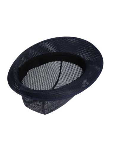 Chapeau Trilby bleu marine M