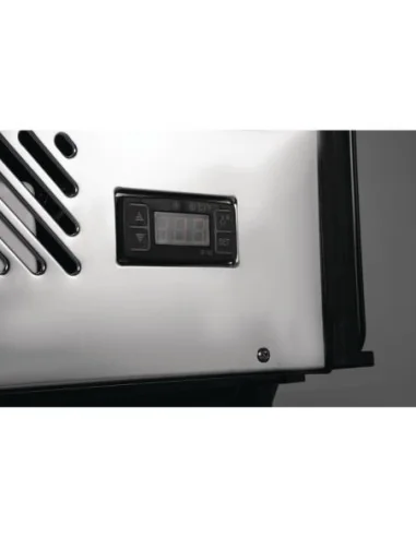 Vitrine réfrigérée de comptoir noire Polar Série G 120L