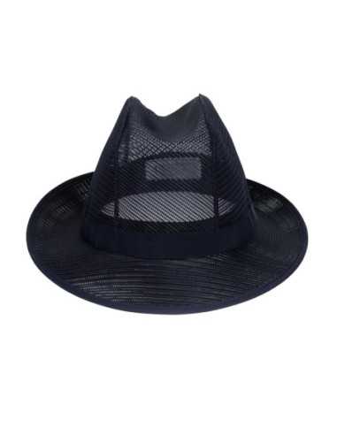 Chapeau Trilby bleu marine S