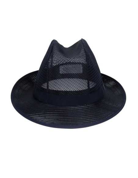 Chapeau Trilby bleu marine S