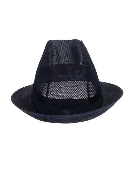 Chapeau Trilby bleu marine S