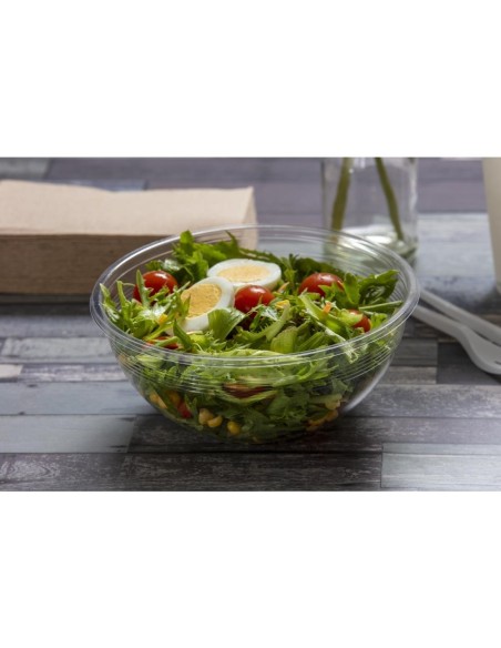 Bols salade PLA compostables série 185 Vegware 910ml (lot de 300)